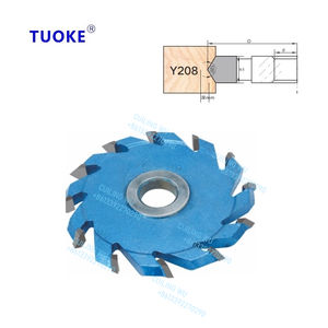 TUOKE Y208 Vente à chaud Outils de menuiserie Angie Couteau à rainurer avec haute résistance à l'usure pour la coupe de mélamine MDF Support OEM & ODM - Product Image 3