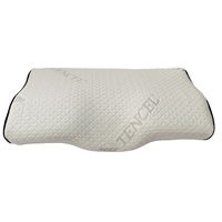 Bantal Tidur WJ-1080 Grosir Hotel Terapi Ramah Lingkungan Kain Bambu Anti-Penuaan Busa Memori Slow Rebound untuk Leher