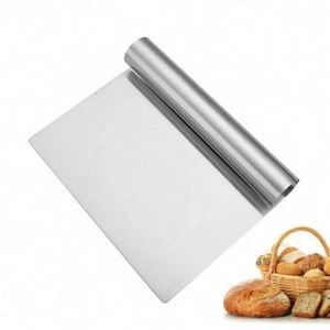 Multi-purpose Stainless Steel Dough Scraper Cutter Cake Dough <b>Bench</b> Pastry Scraper Chopper Kitchen <b>Tools</b> - Product Image 2