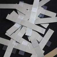 Lingette en aluminium-nickel pour batterie au lithium, pour matériaux d'anode et de cathode de cellules en pochette