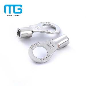 Terminales de anillo de cobre de engarce, suministro directo de fábrica, no aislado, anillo terminal RNB - Product Image 6