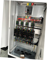 Armoire de distribution industrielle IP30, coffret ATS, disjoncteur 300A, panneau de commande basse tension, minuterie d'économie d'énergie
