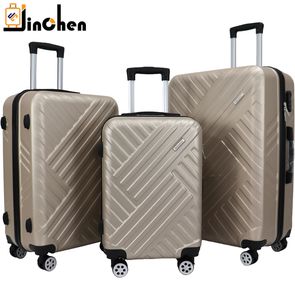 Vente en gros ABS nouveau modèle bagages sac de voyage <span class=keywords><strong>valise</strong></span> emballage <span class=keywords><strong>valise</strong></span> en plastique valises bon marché - Product Image 4