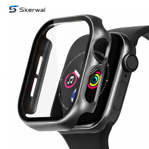 Compatible con <span class=keywords><strong>Watch</strong></span> S10/11 38/41/42/44/46/49mm, Funda de Plástico, Protector de Pantalla Completa, Antihuellas, Carga Directa - Product Image 1