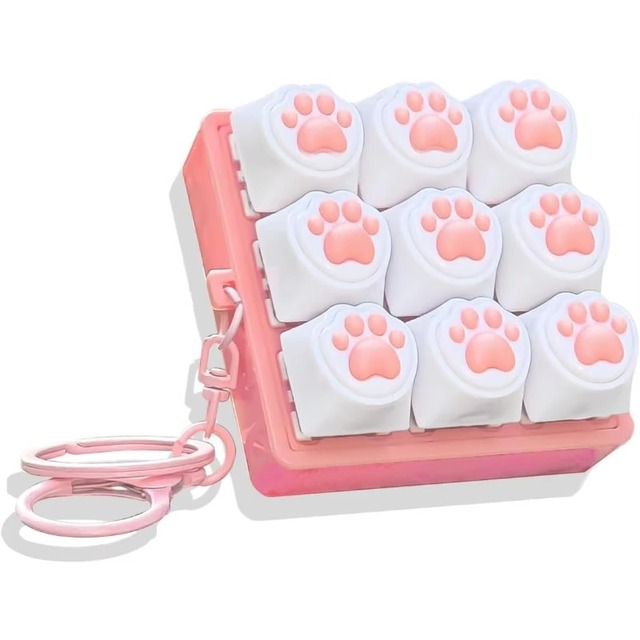 Ready Stock Wholesale Sound Keyboard Fidget Toy,Fidget Keyboard for Stress Relief, Sound Keyboard Fidget Clicker for Office