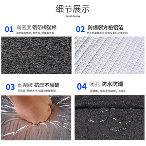 Bonesen Aluminum Foil Insulation Sheet Xr-963 For Roof And <b>Wall</b> Thermal Protection - Product Image 4