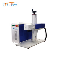 Máquina de marcado láser de fibra de computadora de buena calidad de fábrica de China 30W