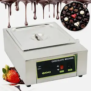 Factory outlet Chocolate Warmer Boiler Chocolate Cheese Melting Pot Tempering Machine Chocolate Melting Pot