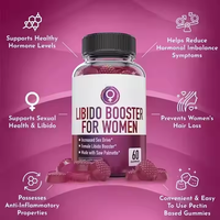 Gommes booster de libido aux herbes naturelles et à l'équilibre hormonal de marque privée