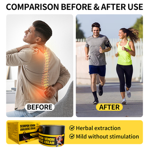 Balsamo <span class=keywords><strong>Naturale</strong></span> <span class=keywords><strong>Antidolorifico</strong></span> al Veleno <span class=keywords><strong>di</strong></span> Scorpione 30ml, Crema Analgesica Topica <span class=keywords><strong>per</strong></span> Dolori Articolari, Muscolari, Lombari e al Ginocchio - Product Image 4