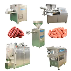 Full Automatic Commercial Sausage Making Machine Line Electric Sausage Filling Machine Price