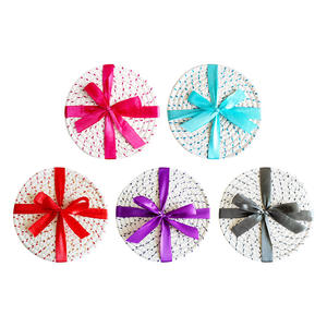 Juego de Posavasos Redondos de Cuerda de Algodón Tejida de 18 cm, Reutilizables, Aislantes del Calor, para Mesa, Platos, Tazones, Decoración del Hogar - Product Image 4