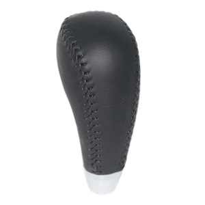 Hyundai Yucson Ix35 Automatic Transmission <b>Shift</b> <b>Knob</b> Black Leather Ergonomic Car Gear Lever For Hyundai HUATAI - Product Image 1