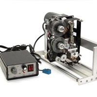 2025 Máquina De Embalagem Impressora Hot Stamping Data Coding Machine Automático Hot Ribbon Número do Lote Expiry Date Printer