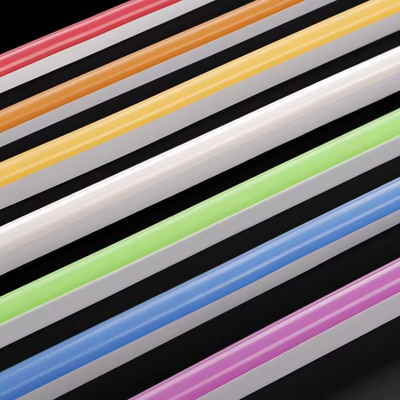 Durable 12V/24V IP65 Neon Flex Strip Single Color Red LED Strip with Silicone for Indoor/Outdoor Advertising & Decoration