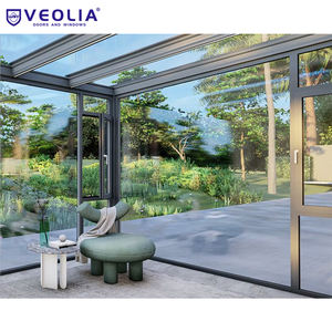 غرفة شمسية مخصصة من الألومنيوم والزجاج العازل للفيلات والشرفات والساحات من فيوليا - Product Image 5