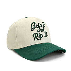 Casquettes de baseball structurées à 5 panneaux, Gorras, Casquette de baseball personnalisée avec logo brodé 3D, Casquette de baseball avec slogan brodé, Chapeau - Product Image 5
