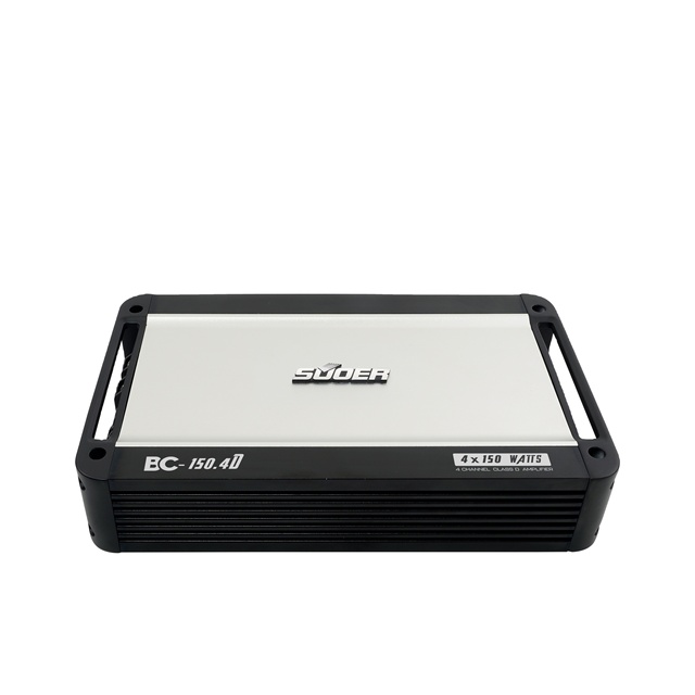 Suoer BC-150.4 Hot Sale 2000 Watts 4 Channel Car Amplifier with 150 Watts Class D Featuring Crossovers Combination