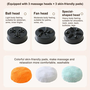 Massaggiatore portatile portatile ricaricabile per scolpire il corpo dimagrante dimagrante dimagrante per il massaggio Anti Cellulite macchina tampone - Product Image 4