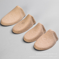 Embauchoirs en papier recyclable marron naturel, embauchoirs en papier moulé en pâte, étireurs de chaussures