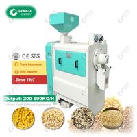 Machine innovante de décorticage et de déhusquage pour maïs, blé, millet, riz, fève, haricot noir, maïs et lentille, pour usage sec et humide