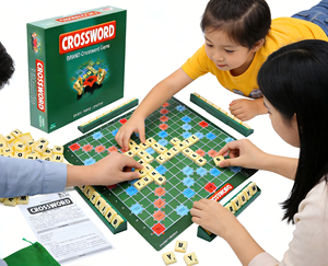 Jeu de société interactif en plastique avec lettres, échecs et cartes, jouets de mahjong, marque ZKJ, fabriqué au Zhejiang - Product Image 6