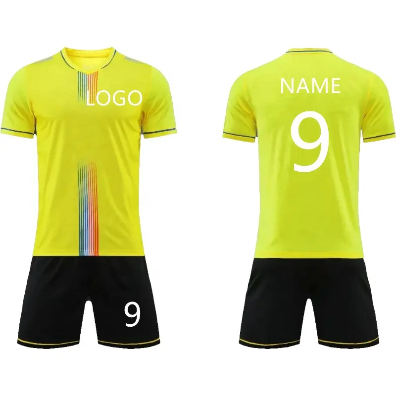Personalizzato Nuovo Modello Ultime Disegni Degli Uomini di Formazione di Calcio Della Camicia di Calcio Giovanile Jersey Set