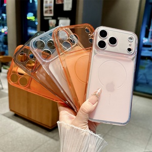 Funda Protectora para Teléfono Móvil con Lente de Cobertura Total, Mate y Translúcida, para iPhone 17 14 15 16 Pro Max 17 Air, de TPU Suave - Product Image 2