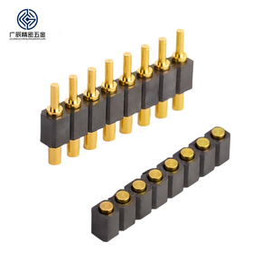 Oem odm pogo pin האביב מגע סוללה נטענת מחבר לוח 3pin 5pin נקבה מחבר pin - Product Image 4