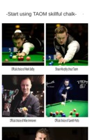Craie de queue de billard TAOM 9 pièces/boîte faite à la main en Finlande