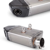 Système d'échappement complet de course modifié de qualité européenne pour moto V8, compatible JOG V8, DIO, BWS, ZX, DIO90, RR, DIO 26AA, ZX 26AA