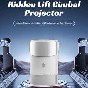 TS-9 Pro умный проектор 4K <span class=keywords><strong>Android</strong></span> 13 5G WiFi со скрытым подъемом независимый динамик Автофокус портативный ЖК-дисплей для домашнего кинотеатра - Product Image 2