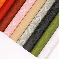Fabricant Vente en gros de papier d'emballage personnalisé de haute qualité 80sm en coton rouleau de papier d'emballage de luxe de marque célèbre