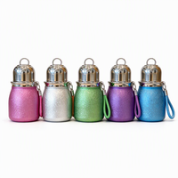 Thermos Fulu en forme de gourde, revêtu de titane, avec séparation thé-eau, triple fonction, isolé, en forme de balle, design moderne et minimaliste