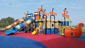 MT-HDD018 Barco <span class=keywords><strong>Pirata</strong></span>, Equipo de Juegos al Aire Libre, Toboganes de Plástico, <span class=keywords><strong>Parque</strong></span> <span class=keywords><strong>Infantil</strong></span> de Jardín, <span class=keywords><strong>Parque</strong></span> de Atracciones - Product Image 5