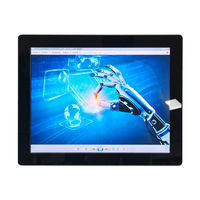 Personnalisation Vente en gros OEM 15 pouces cadre ouvert étanche Ip65 industriel capacitif Hdmi Lcd écran tactile moniteur à écran tactile