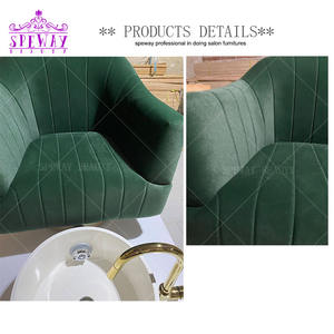 Speway, venta al por mayor, sin plomería, asientos dobles, salón negro, spa para pies, sillas de pedicura de lujo con chorro magnético - Product Image 5