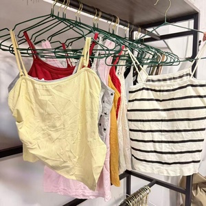 Top Deportivo Sin Costuras para Mujer, <span class=keywords><strong>de</strong></span> <span class=keywords><strong>Segunda</strong></span> <span class=keywords><strong>Mano</strong></span>, con Relleno y Tirantes Ajustables - 2 en 1 con Sujetador Incorporado para Comodidad Durante Todo el Día - Product Image 3