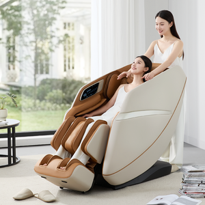 Lujo eléctrico A3232 4D Sl Track Back Foot Reclinable PU Sofá Silla de masaje para masaje terapéutico de cuerpo completo - Product Image 4