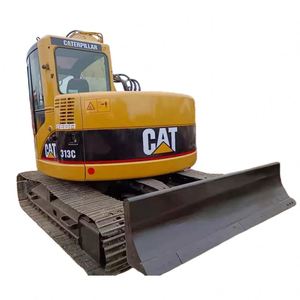 Excavadora Hidráulica CAT313C Tipo Oruga Usada de Alta Calidad con Motor, Bomba y Gran Potencia de Excavación - Product Image 1
