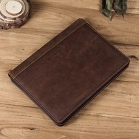 Étui personnalisé pour tablette de 10,5 pouces avec étui en cuir pour iPad de style portefeuille professionnel pour iPad Air 5, sac de transport et de rangement - CF2013