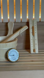 Sala de sauna de baño grande para 2-10 personas hecha a medida equipada con un panel de control-Sala de sauna de vapor familiar personalizada. - Product Image 2