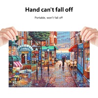 Puzzle créatif Micro 1000 pièces, fleurs de pêcher en épanouissement, puzzle en papier, paysage artistique, jouet éducatif, cadeau unique