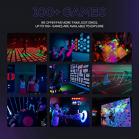 Active Gaming Laser Arena Juegos interactivos de escape interior para el hogar Jardín Educativo Aeropuerto Parque de atracciones Equipo de alquiler