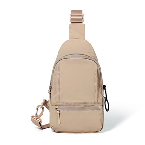 Unisex Single-shoulder Crossbody <b>Backpack</b> with Adjustable Strap Zipper Closure Lightweight Waterproof Eco-Friendly Travel Bag - Product Image 5
