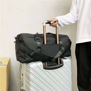 Sac de sport de luxe unisexe multifonction personnalisé avec compartiment à chaussures, léger, fermeture éclair, pliable, pour l'extérieur - Product Image 5
