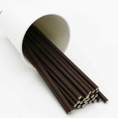Colorful Striped BIO Disposable Bulk Drinking Paper Straw Wholesale Paper Straws