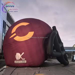 Tunnel gonflable géant pour sports de plein air, modèle <span class=keywords><strong>casque</strong></span> de <span class=keywords><strong>football</strong></span>, impression numérique pour souffleur de fête américain - Product Image 2