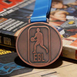 Nouvelles médailles sportives 2026 en alliage de zinc, figurines d'athlètes en relief 3D, plaquées or, <span class=keywords><strong>argent</strong></span> et bronze, pour la compétition de basketball - Product Image 5