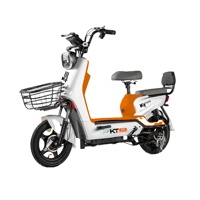 Vélo Électrique Léger Fanlin God Cow, Meilleur Rapport Qualité-Prix, Cadre en Acier Carbone 48V 25AH, Roues 14'', Longue Autonomie, Commuter 30-50km/h